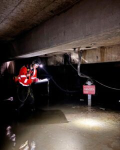 ORB_Rope_Access_Company_Confined_Space_Works | ORB Rope Access Orb Rope Access specialists performing confined space work, demonstrating expertise and safety in challenging, restricted environments.